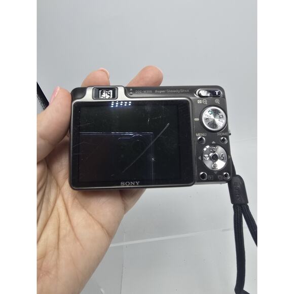 Sony Camera Cyber-shot DSC-W300 13.6MP Digital Camera Gray Good Condition - Picture 5 of 9